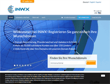 Tablet Screenshot of inwx.de